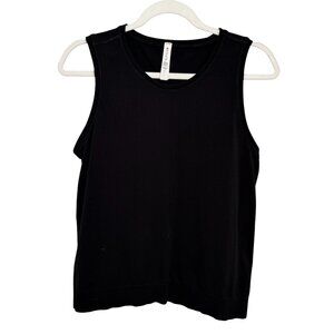 Athleta In Motion Black Tank Top | Sleek, Soft & Versatile | M
